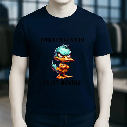 Miese Ente • Passe den Text an • Unisex Premium T-Shirt XS-5XL aus Bio-Baumwolle für Damen & Herren • Exklusivdesign • personalisiert