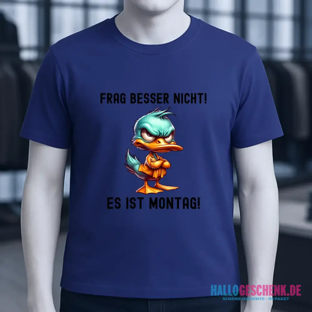 Miese Ente • Passe den Text an • Unisex Premium T-Shirt XS-5XL aus Bio-Baumwolle für Damen & Herren • Exklusivdesign • personalisiert