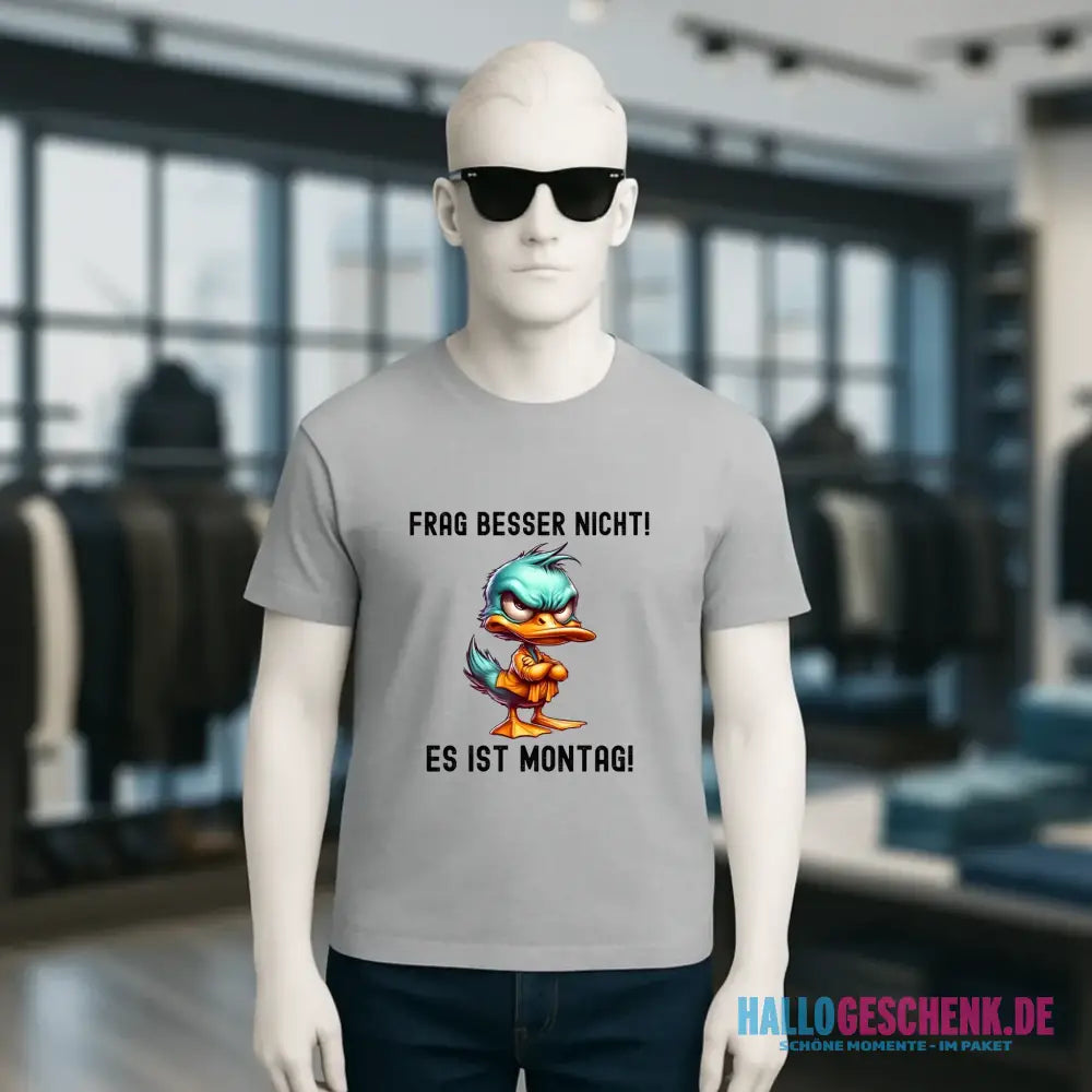 Miese Ente • Passe den Text an • Unisex Premium T-Shirt XS-5XL aus Bio-Baumwolle für Damen & Herren • Exklusivdesign • personalisiert