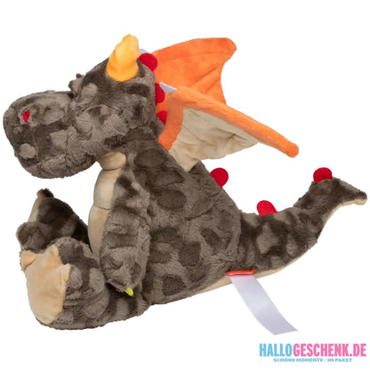 MiniFeet® Drache Edda Kuschelfreundin • Stofftier • Plüschtier - Plüschtier
