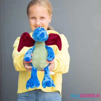 MiniFeet® Drache Magnus Kuschelfreund • Stofftier • Plüschtier - Plüschtier