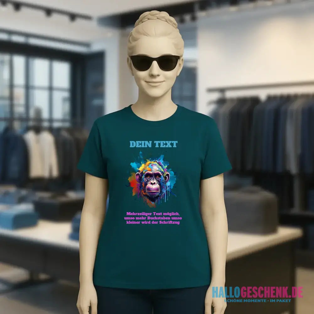 MIX-IT-DESIGNER Motivauswahl • Damen T-Shirt Fitted • Bio • personalisiert