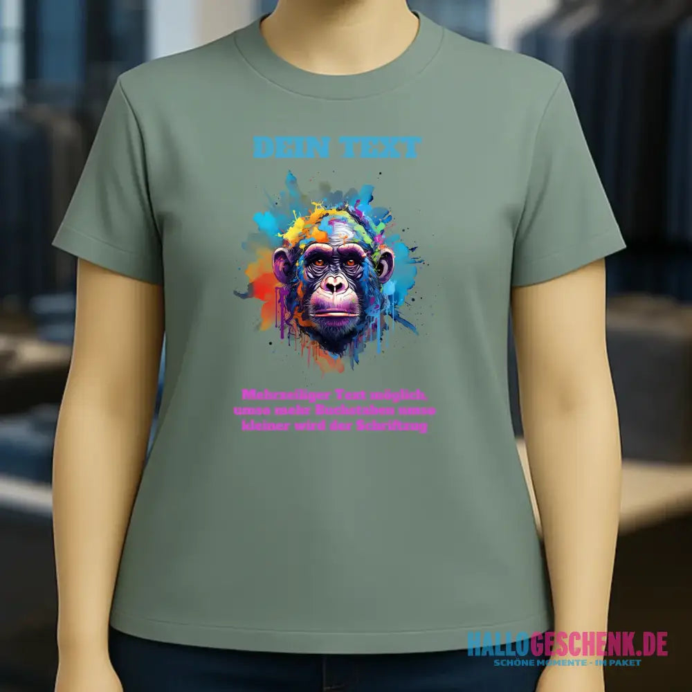 MIX-IT-DESIGNER Motivauswahl • Damen T-Shirt Fitted • Bio • personalisiert