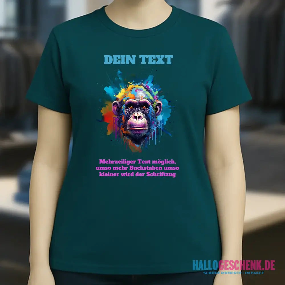 MIX-IT-DESIGNER Motivauswahl • Damen T-Shirt Fitted • Bio • personalisiert