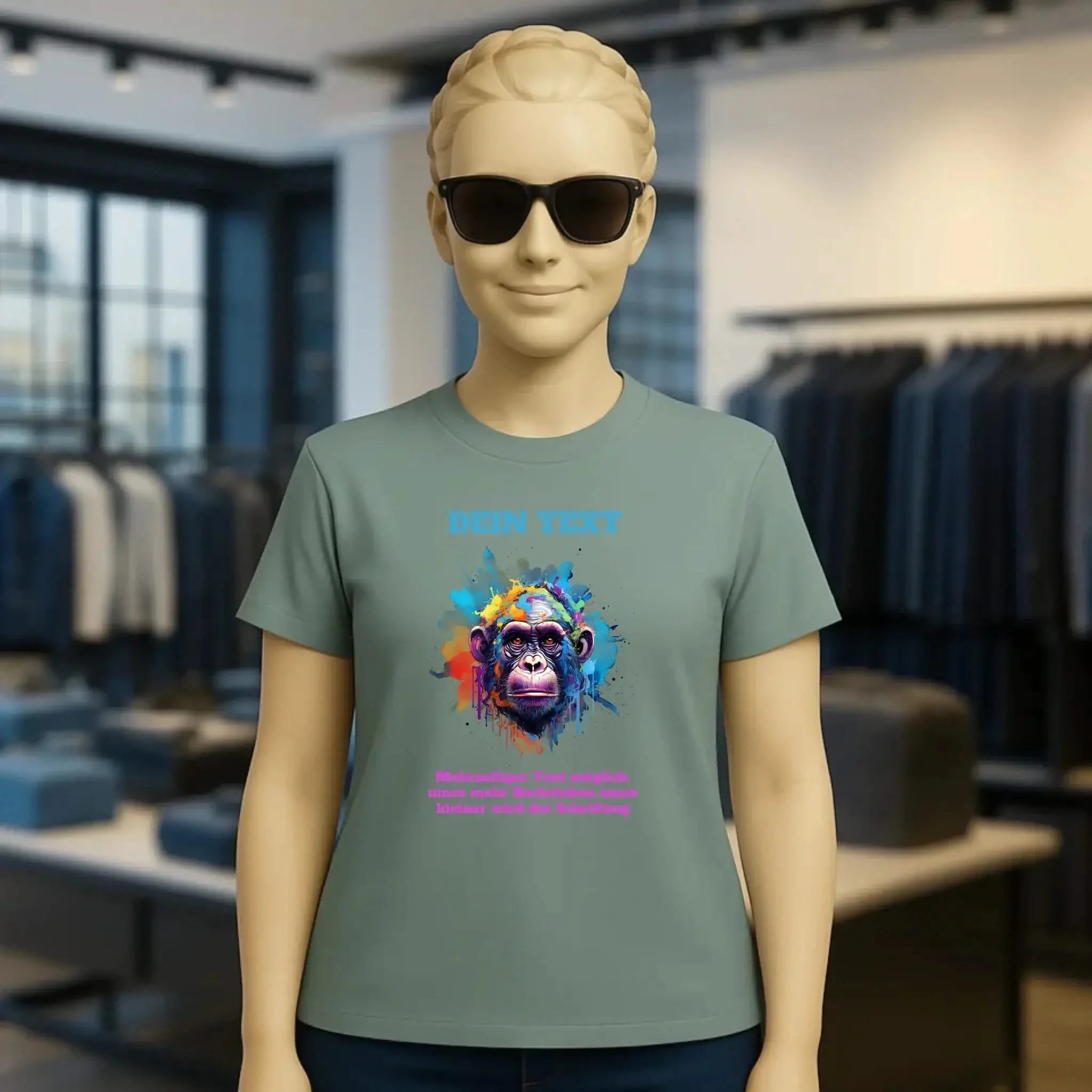 MIX-IT-DESIGNER Motivauswahl • Damen T-Shirt Fitted • Bio • personalisiert