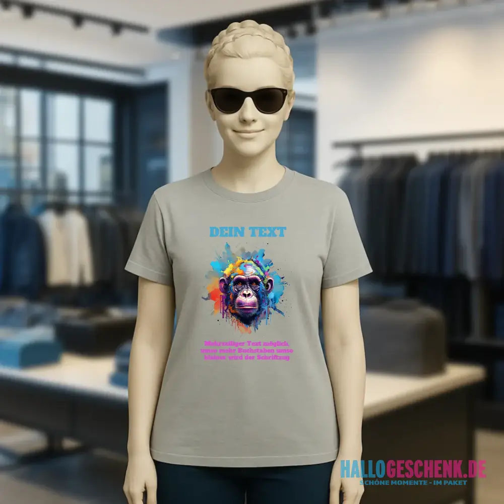 MIX-IT-DESIGNER Motivauswahl • Damen T-Shirt Fitted • Bio • personalisiert