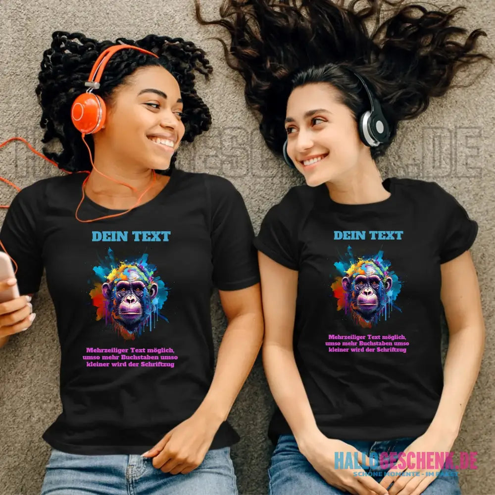 MIX-IT-DESIGNER Motivauswahl • Damen T-Shirt Fitted • Bio • personalisiert