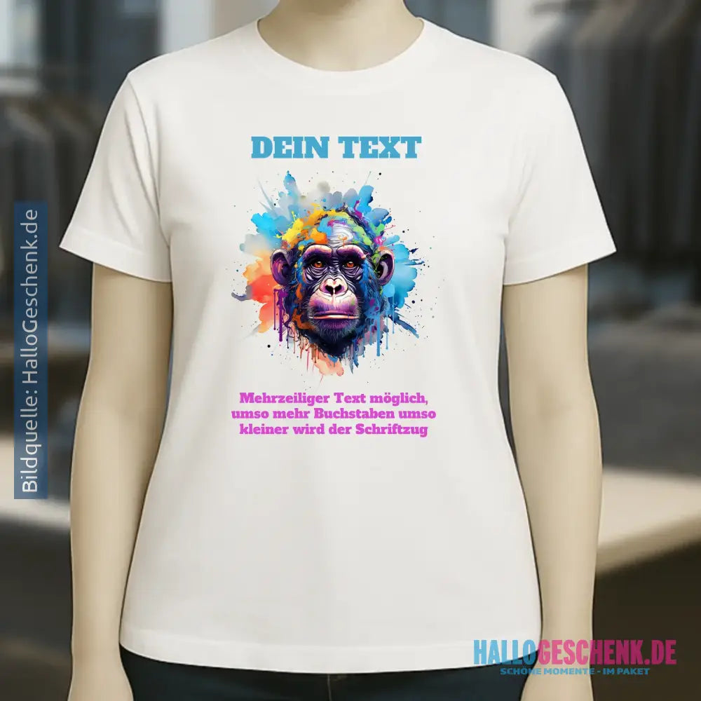 MIX-IT-DESIGNER Motivauswahl • Damen T-Shirt Fitted • Bio • personalisiert