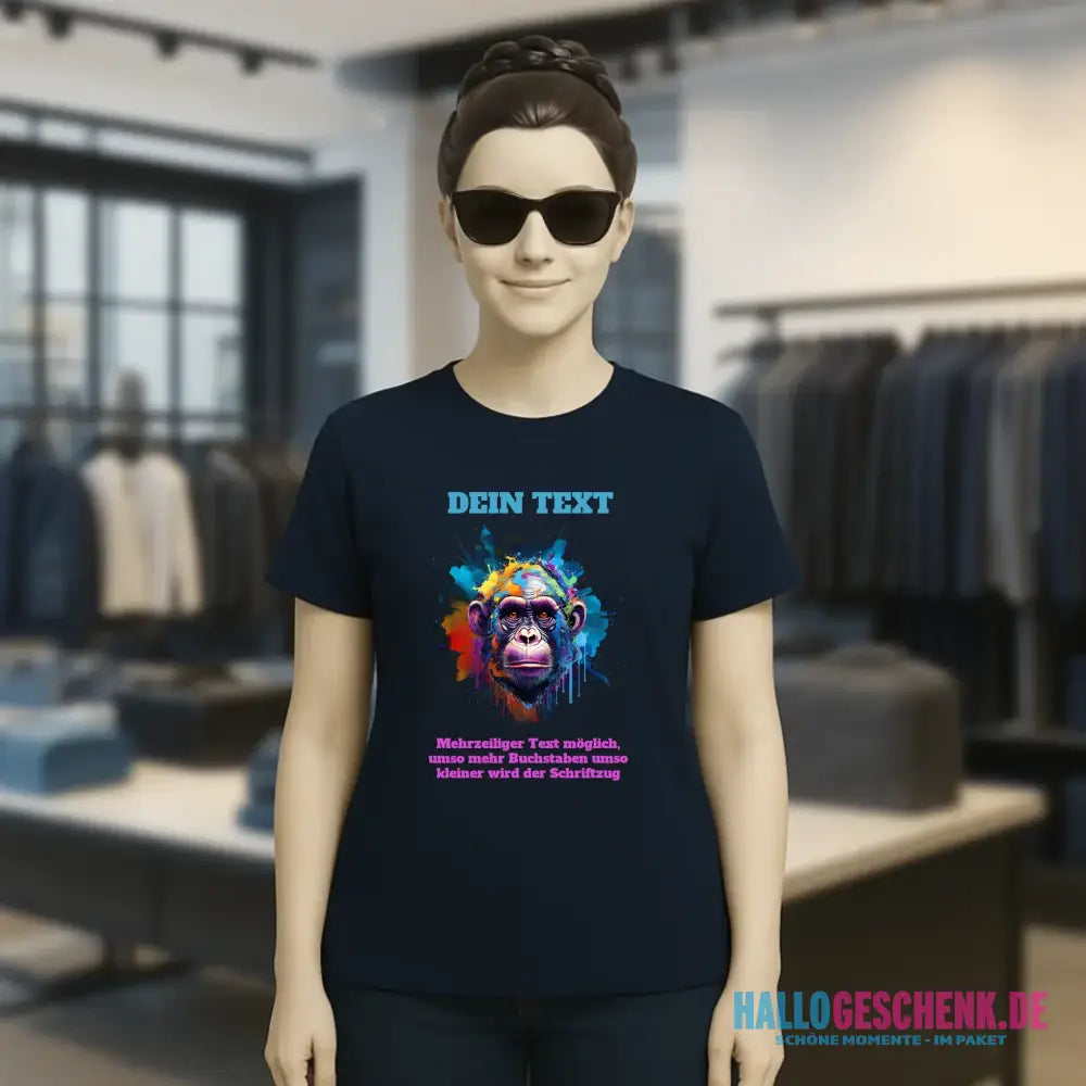 MIX-IT-DESIGNER Motivauswahl • Damen T-Shirt Fitted • Bio • personalisiert