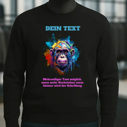 MIX-IT-DESIGNER Motivauswahl • Unisex Sweatshirt Bio-Baumwolle in 4 Farben XS-3XL • personalisiert