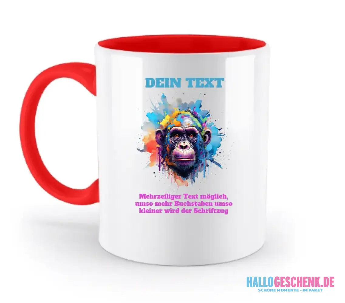 MIX-IT-DESIGNER Motivauswahl • zweifarbige Tasse • personalisiert