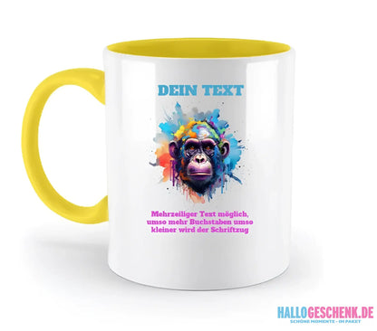 MIX-IT-DESIGNER Motivauswahl • zweifarbige Tasse • personalisiert