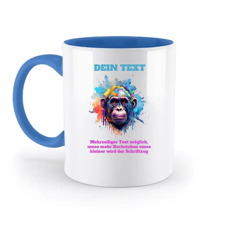 MIX-IT-DESIGNER Motivauswahl • zweifarbige Tasse • personalisiert