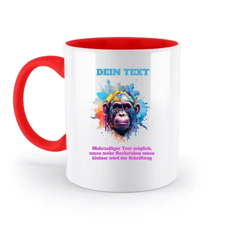 MIX-IT-DESIGNER Motivauswahl • zweifarbige Tasse • personalisiert