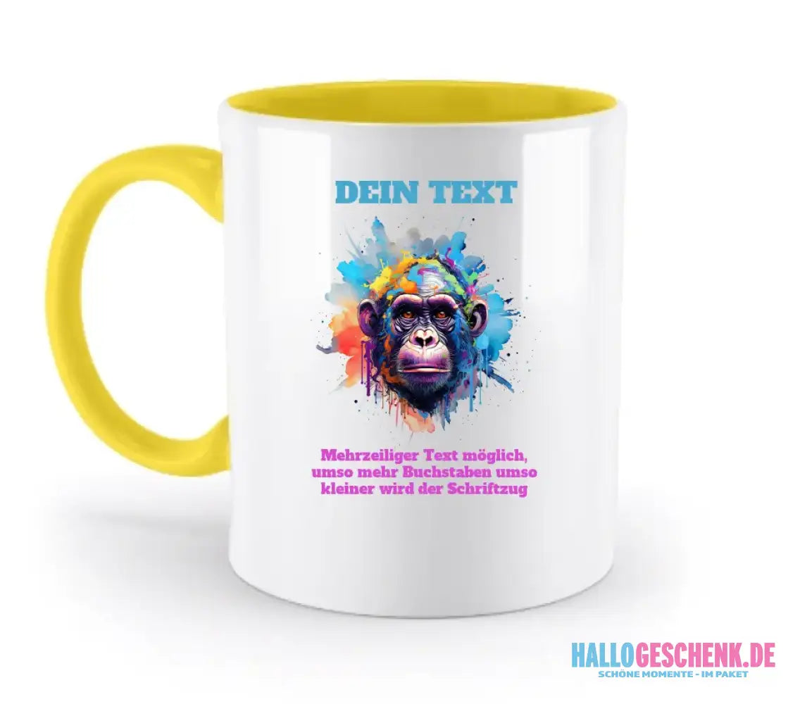 MIX-IT-DESIGNER Motivauswahl • zweifarbige Tasse • personalisiert