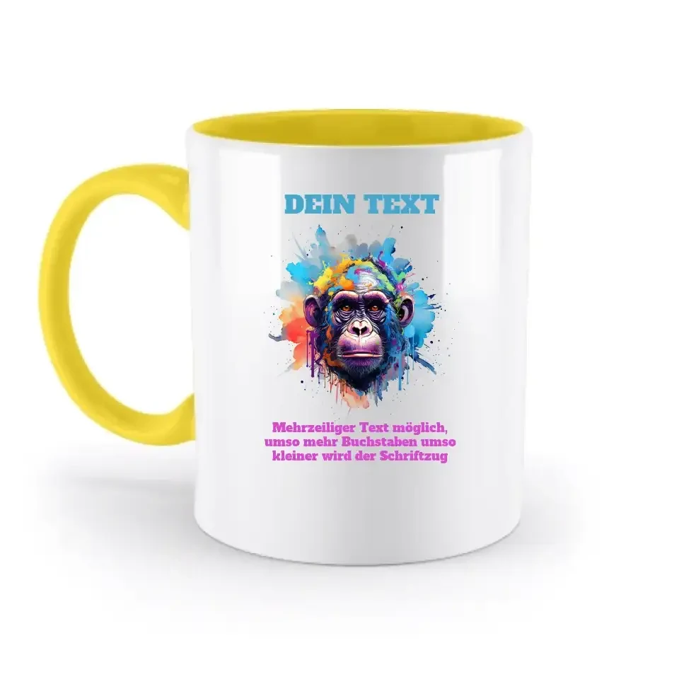 MIX-IT-DESIGNER Motivauswahl • zweifarbige Tasse • personalisiert