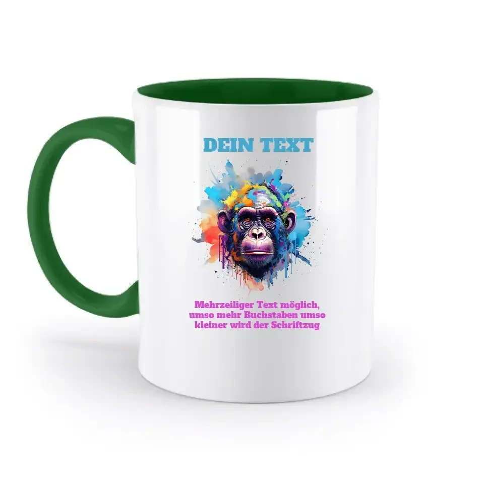 MIX-IT-DESIGNER Motivauswahl • zweifarbige Tasse • personalisiert