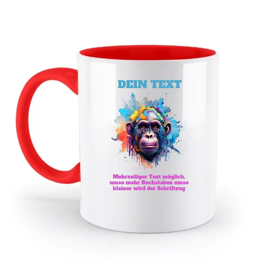MIX-IT-DESIGNER Motivauswahl • zweifarbige Tasse • personalisiert