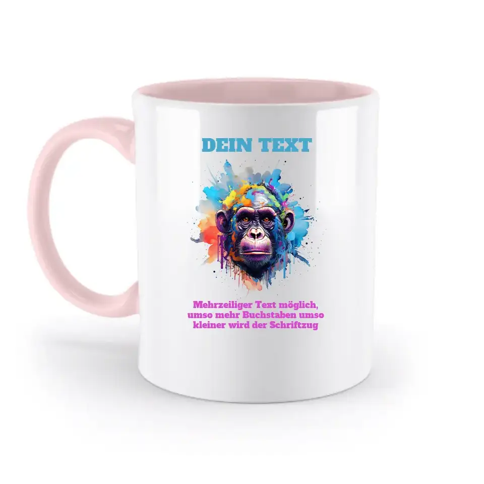 MIX-IT-DESIGNER Motivauswahl • zweifarbige Tasse • personalisiert