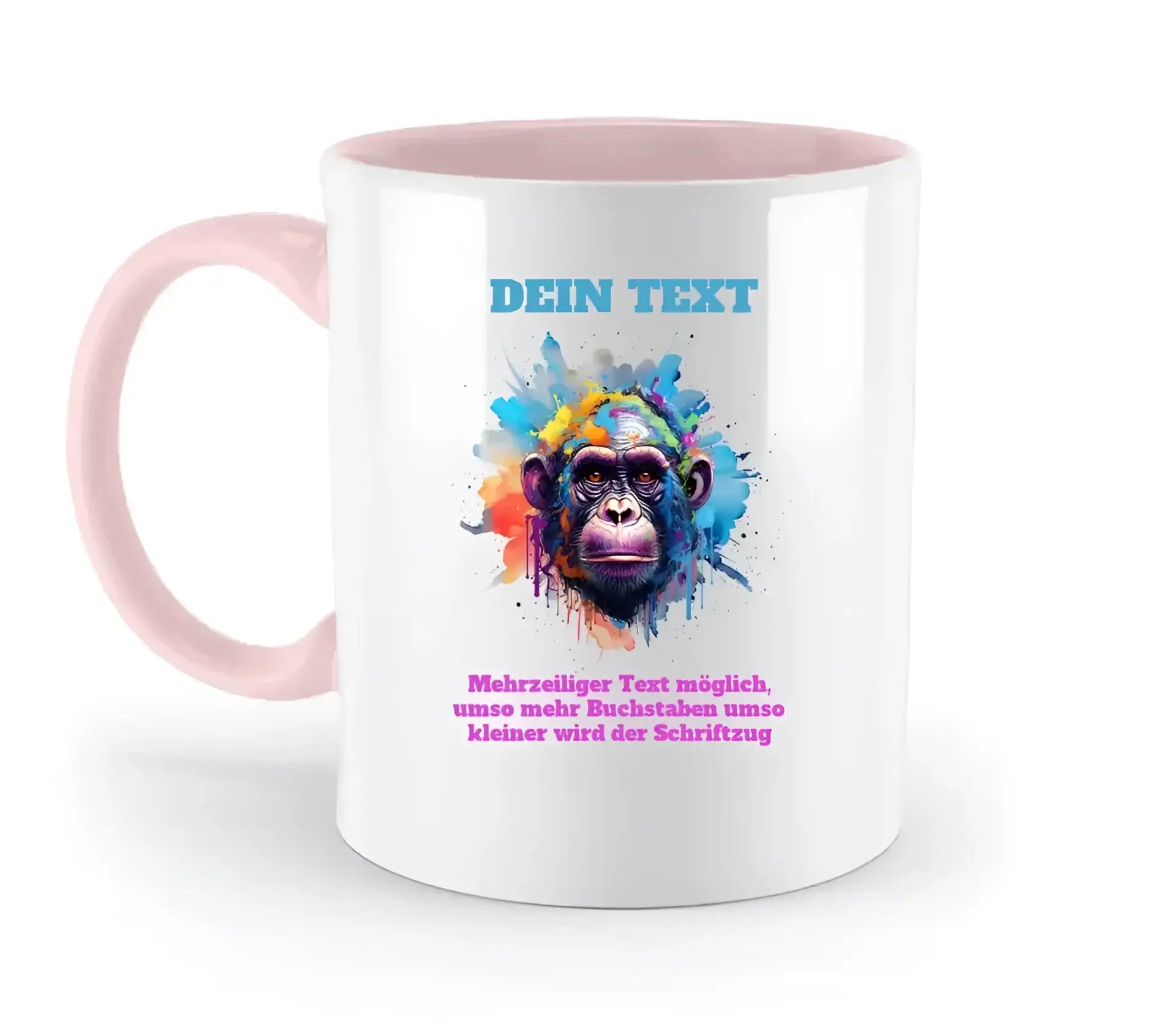 MIX-IT-DESIGNER Motivauswahl • zweifarbige Tasse • personalisiert