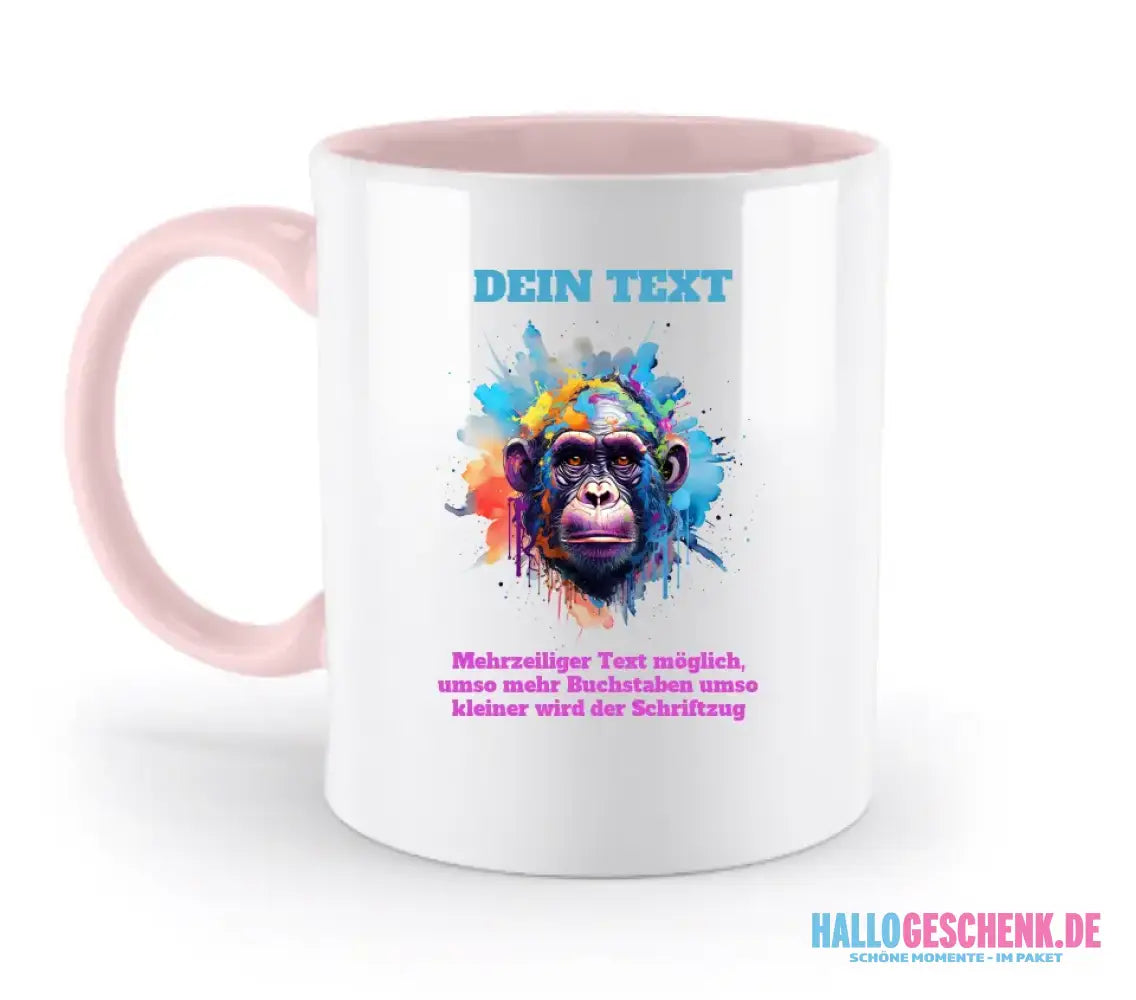 MIX-IT-DESIGNER Motivauswahl • zweifarbige Tasse • personalisiert