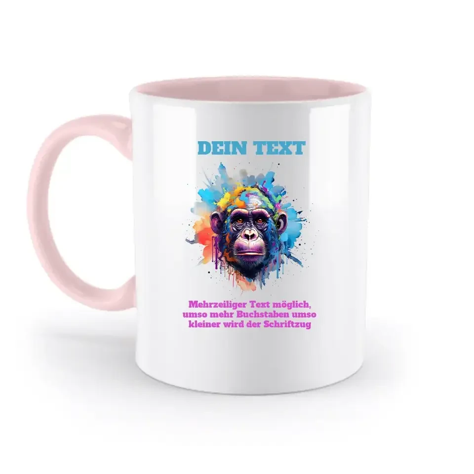 MIX-IT-DESIGNER Motivauswahl • zweifarbige Tasse • personalisiert