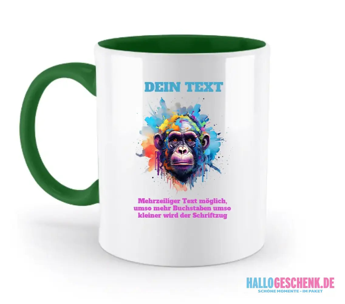 MIX-IT-DESIGNER Motivauswahl • zweifarbige Tasse • personalisiert
