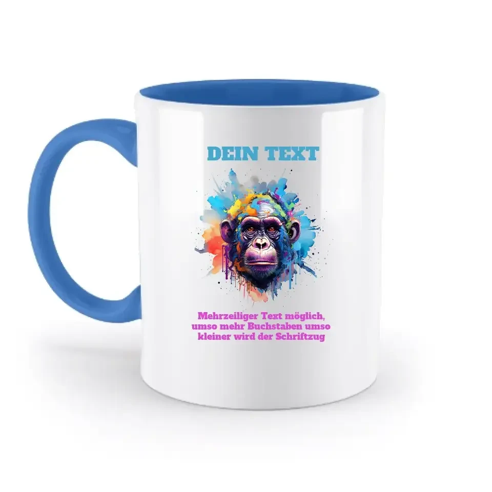 MIX-IT-DESIGNER Motivauswahl • zweifarbige Tasse • personalisiert