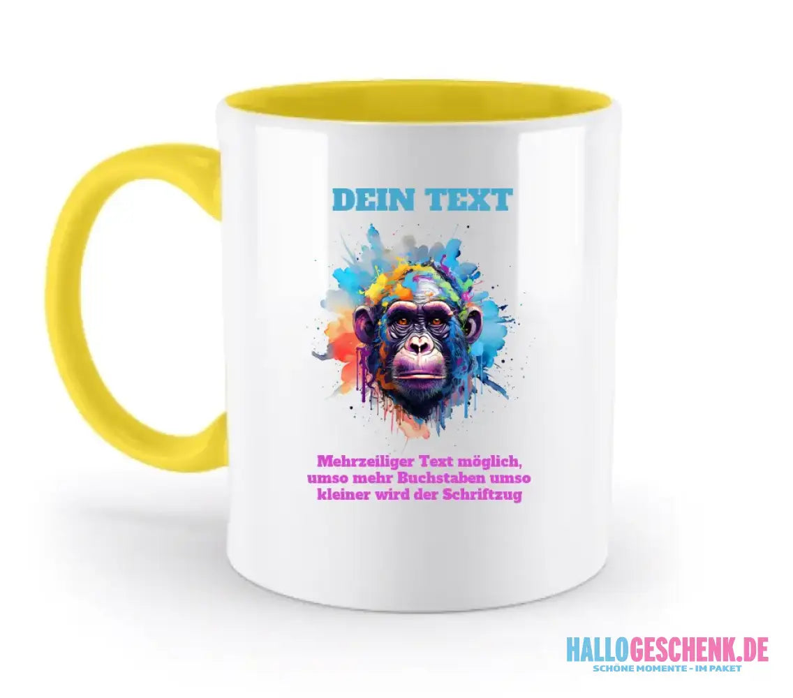 MIX-IT-DESIGNER Motivauswahl • zweifarbige Tasse • personalisiert