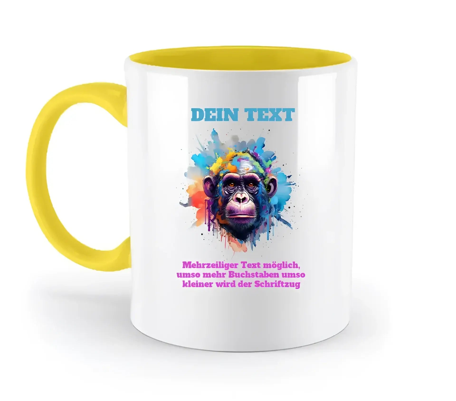 MIX-IT-DESIGNER Motivauswahl • zweifarbige Tasse • personalisiert