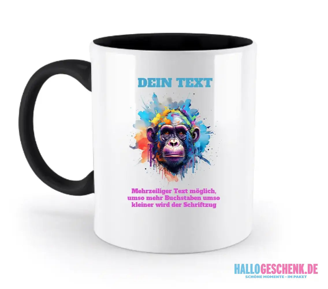 MIX-IT-DESIGNER Motivauswahl • zweifarbige Tasse • personalisiert