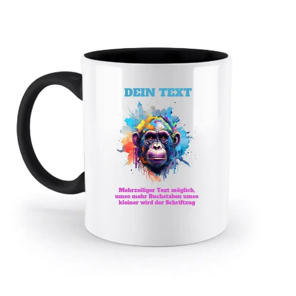 MIX-IT-DESIGNER Motivauswahl • zweifarbige Tasse • personalisiert
