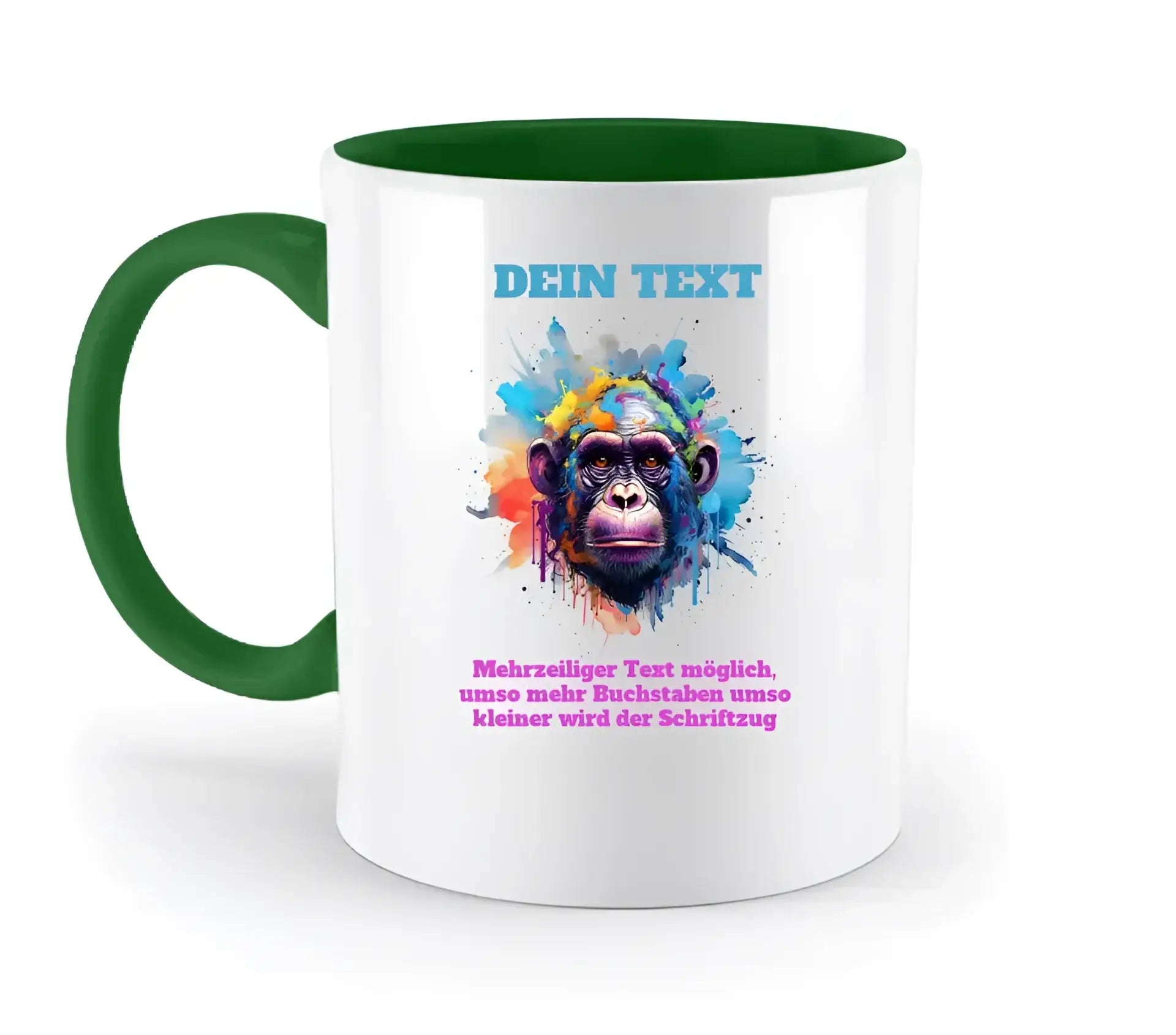 MIX-IT-DESIGNER Motivauswahl • zweifarbige Tasse • personalisiert