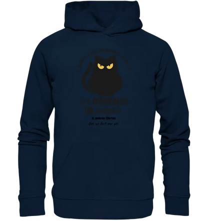 MORNING PEOPLE CAT • Katze • Unisex Premium Hoodie XS - 5XL aus Bio - Baumwolle für Damen & Herren • Exklusivdesign • personalisiert - HalloGeschenk.de