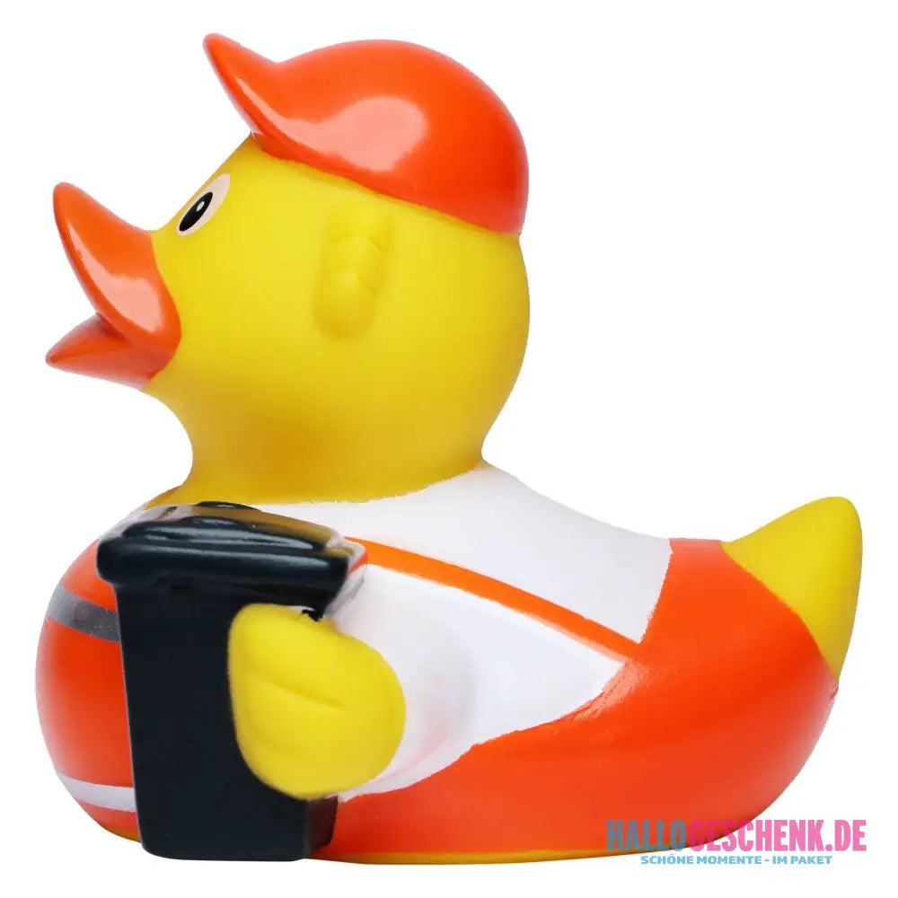 Müllmann • Müll • Container • Quietsche-Ente / Badeente