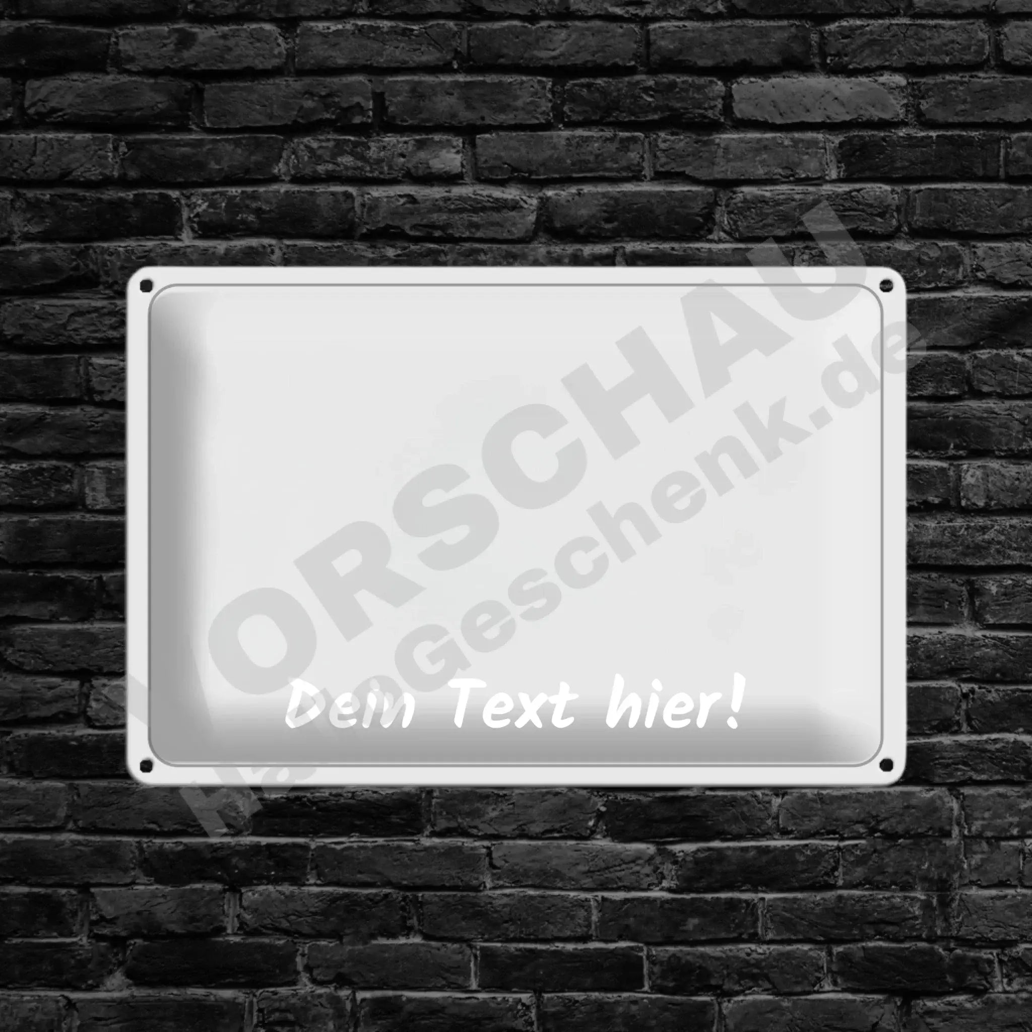 Mockup Wand Schild 20x30 Hochkant Maske-13-Schild 20x30 Template Maske Querformat