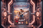 MULTI: KI-Effekt "Ich liebe dich" aus deinem Foto  – Blechschild und weitere personalisierte Fotogeschenke • Hooks-Motiv