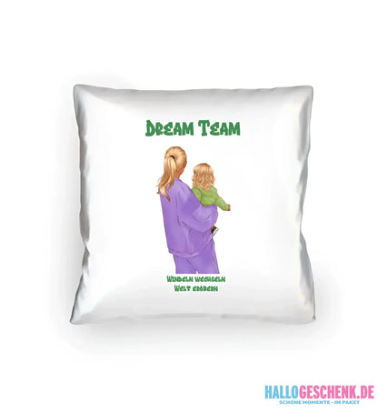 Mutter & Baby Designer, personalisierbar: Kissen 40x40 cm