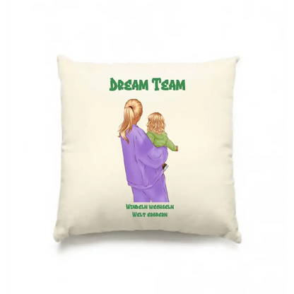 Mutter & Baby Designer, personalisierbar: Kissen 40x40 cm