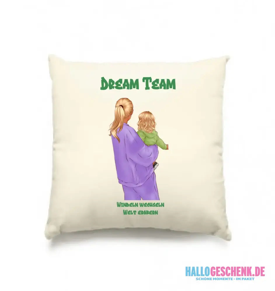 Mutter & Baby Designer, personalisierbar: Kissen 40x40 cm