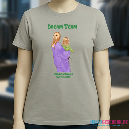 Mutter & Baby Designer personalisierbar - Ladies Premium T-Shirt XS-2XL aus Bio-Baumwolle für Damen