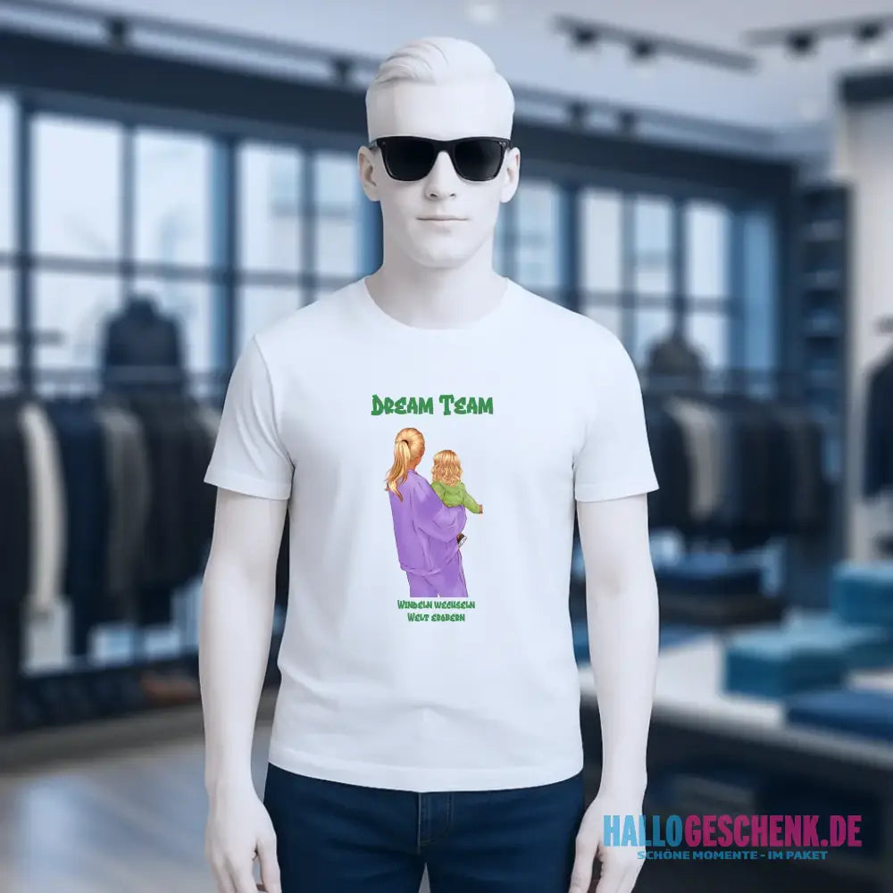 Mutter & Baby Designer • Unisex T-Shirt für Damen & Herren • Bio • personalisierbar