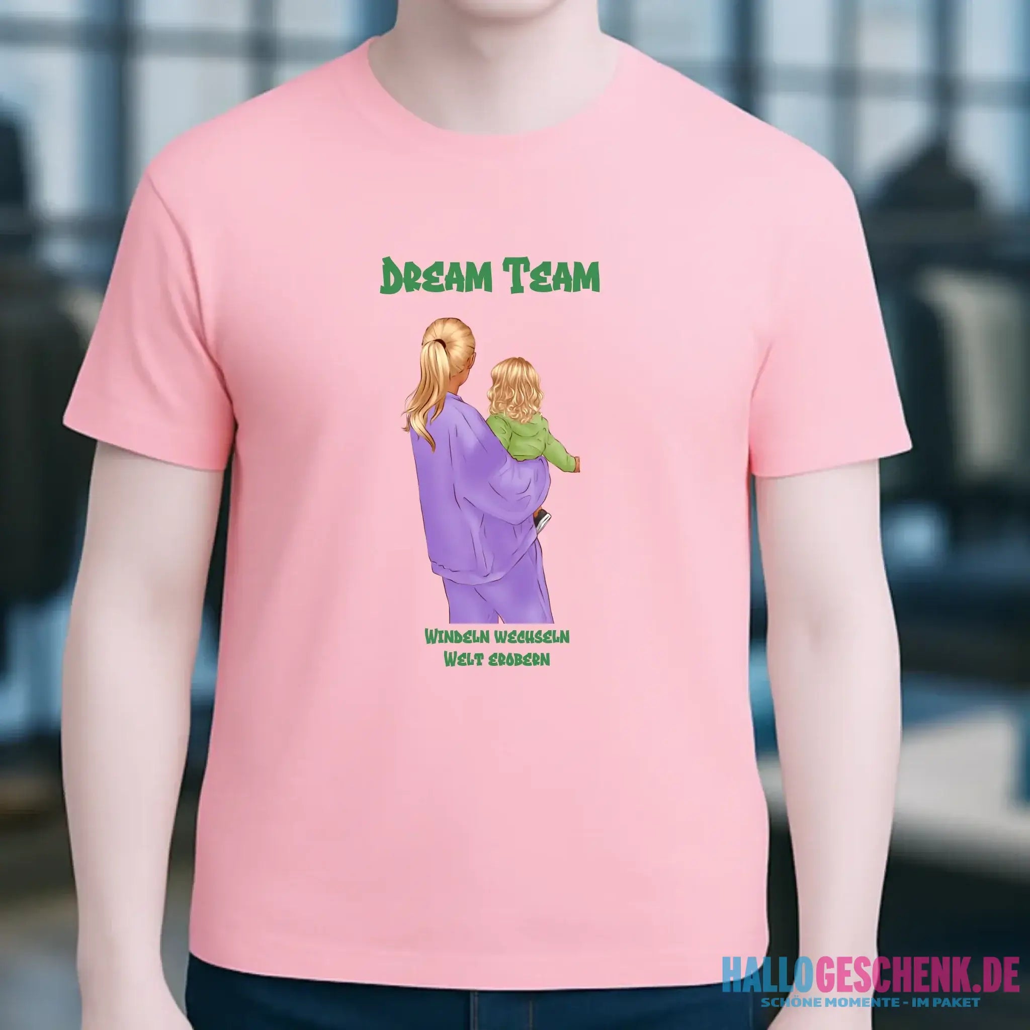 Mutter & Baby Designer • Unisex T-Shirt für Damen & Herren • Bio • personalisierbar