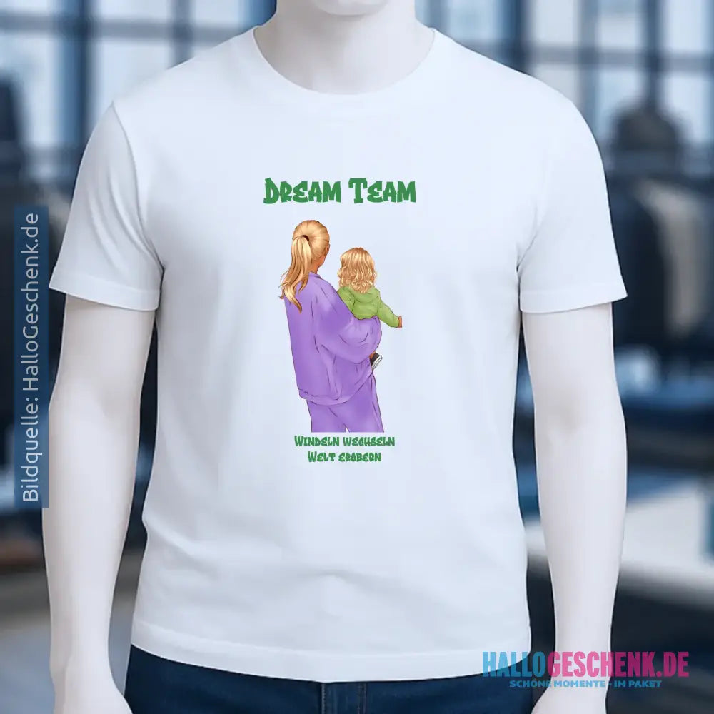 Mutter & Baby Designer • Unisex T-Shirt für Damen & Herren • Bio • personalisierbar