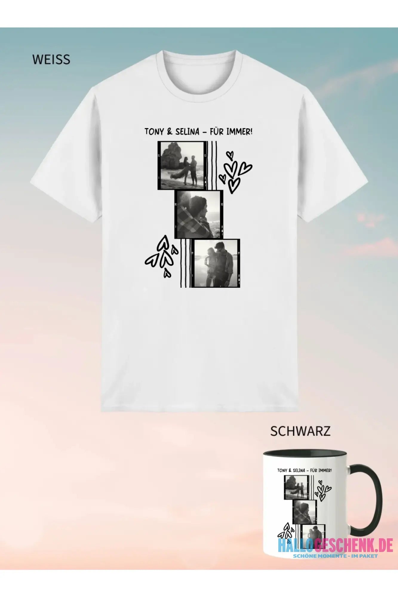 2er Geschenkset Weiß