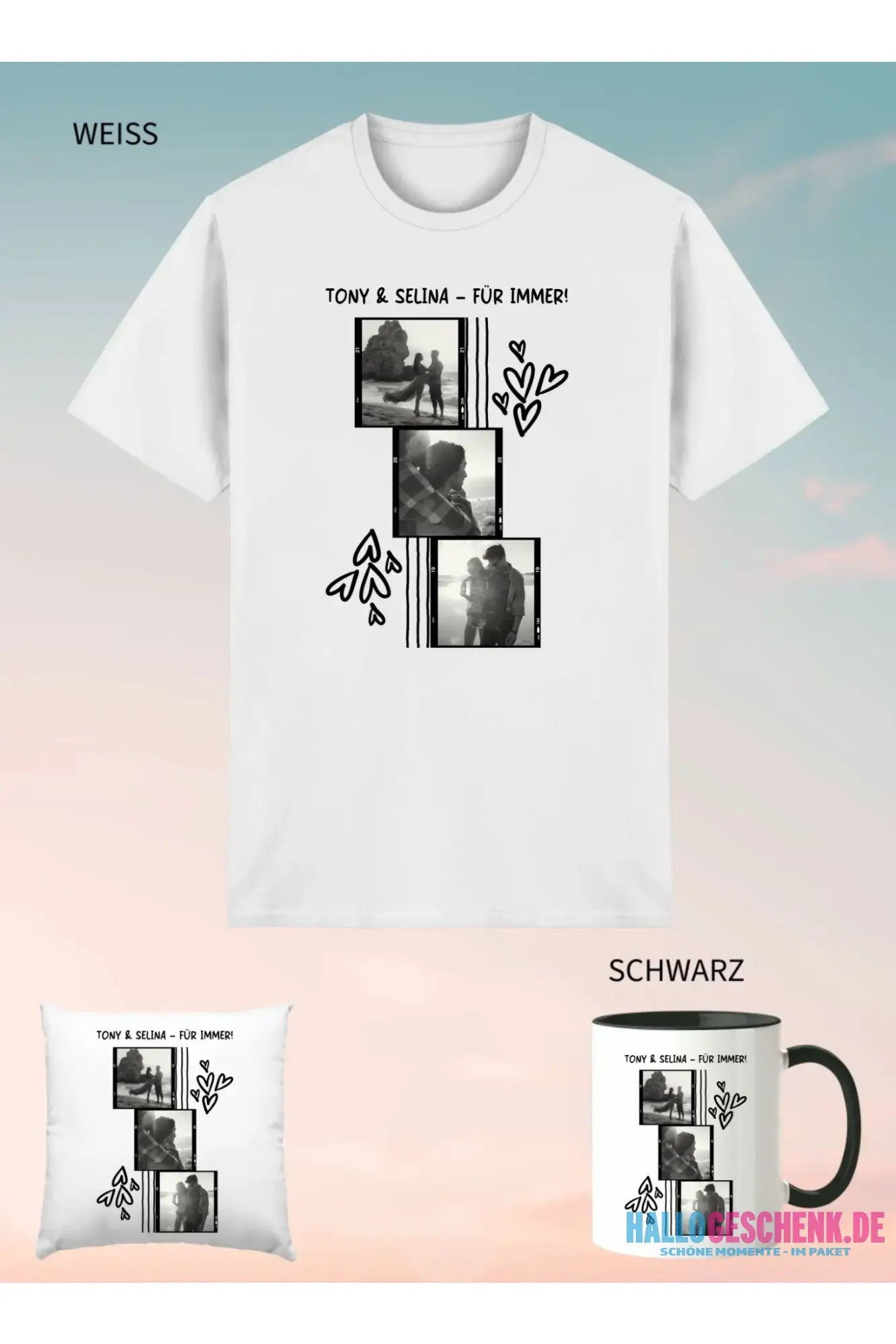 3er Geschenkset Weiß