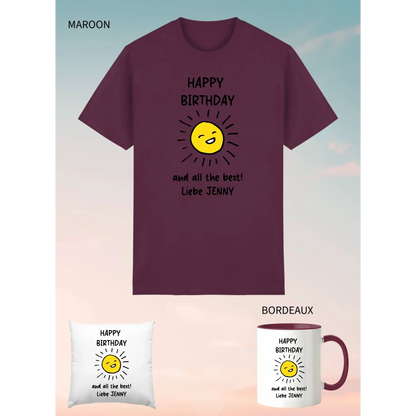 3er Geschenkset Maroon