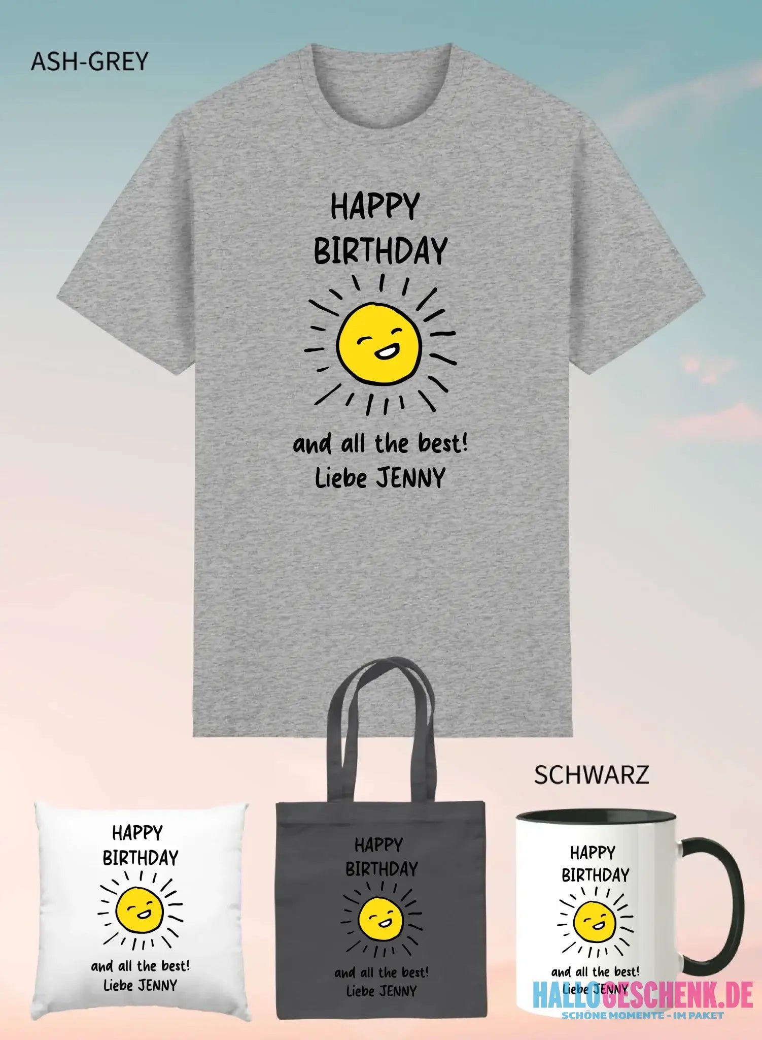 3er Geschenkset Ash Grey