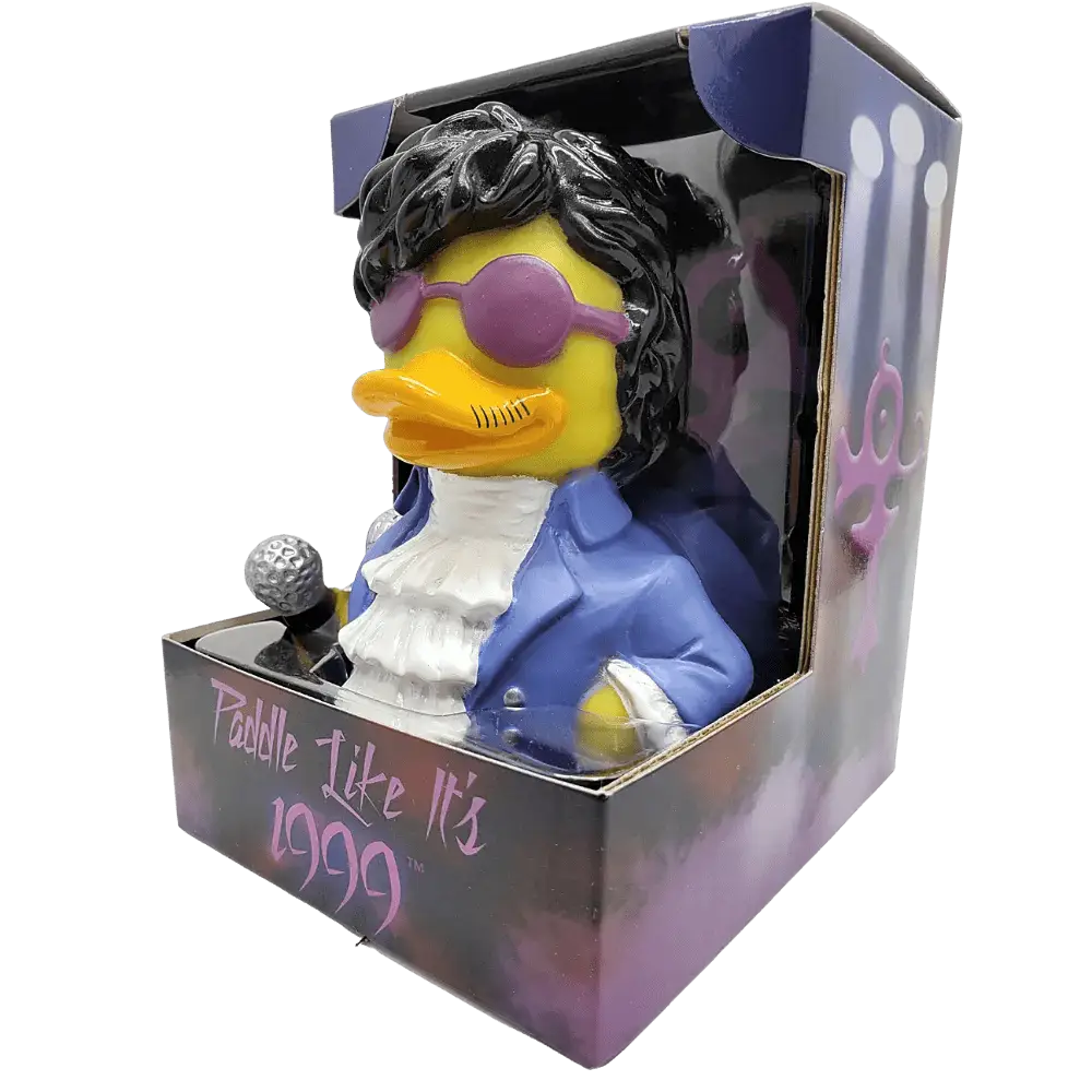 NEU: Paddle like it´s 1999 Parodie/Prince • Gummiente • offizielles Produkt von CelebriDucks Bald verfügbar!