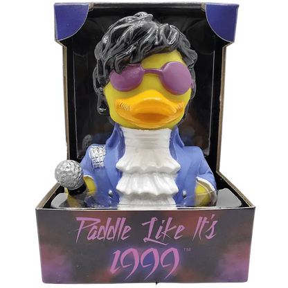 NEU: Paddle like it´s 1999 Parodie/Prince • Gummiente • offizielles Produkt von CelebriDucks Bald verfügbar!